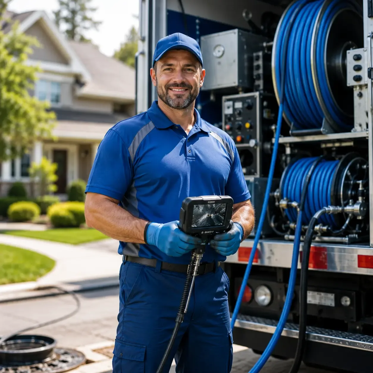 Local outdoor drain cleaning specialists in Jefferson, WI